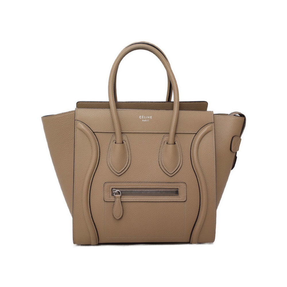 Celine Micro Shopper Tote Handbag Dune